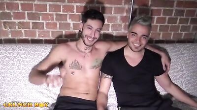 A Taste of French Heaven: A Creamy Crème Experience with Kevin Laurent and Alexis CLARK in a Sauna