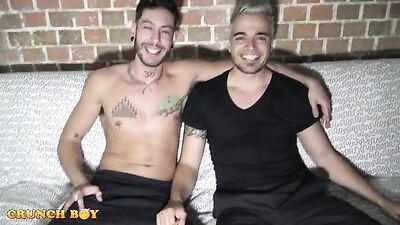 A Taste of French Heaven: A Creamy Crème Experience with Kevin Laurent and Alexis CLARK in a Sauna