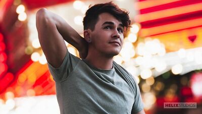 Young Models Gay Porn Shoot with Andy Taylor - A Sensual Photoshoot