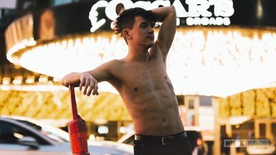 Young Models Gay Porn Shoot with Andy Taylor - A Sensual Photoshoot