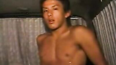 Hot Asian with Baseball Cap Sucks and Fucks Young Cute Boy