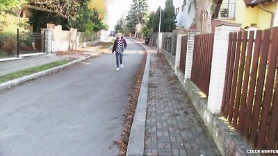 Garden Eden: Czech Hunters POV with Blonde Minet