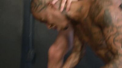 Urine Games - Submissive Pissed and Bound by Masked Dom