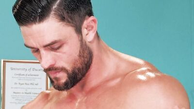 Gay Doctors Lubricious Medical Exam - Dalton Riley & Ryan Rose