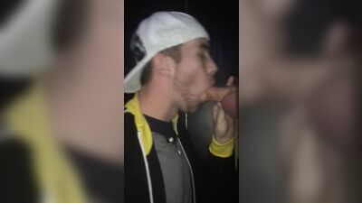 Glory Hole Oral - Delectable Cum Swallowing and Juicy Biting