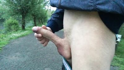 Public Exhibitionist Dick Flashing