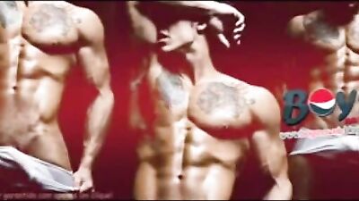 Black Tattooed Gay Man d by a BBC in Poolside Encounter