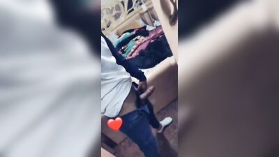 Young Arab Strokefest: Selfie-Filmed Solo Jackoff Sensation!