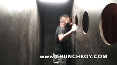 Cock-sucking Gloryhole Frenzy during COVID-19 Lockdown