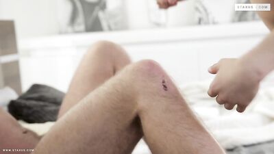 Rising Excitement - Tyler Ross and Ron Negba, Two Young Gay Men in the Backdoor Action