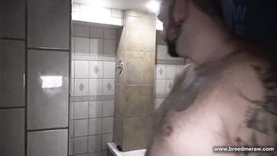 Deeply Sodomized Bear Bareback Anal Insemination