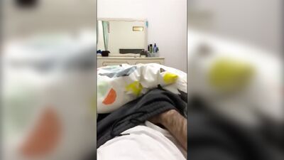 Young Arab Sucks and Ejaculates on Camera - Homemade Arab Amateur Erection