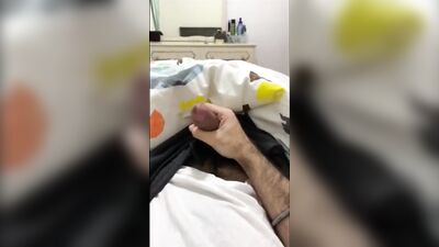 Young Arab Sucks and Ejaculates on Camera - Homemade Arab Amateur Erection