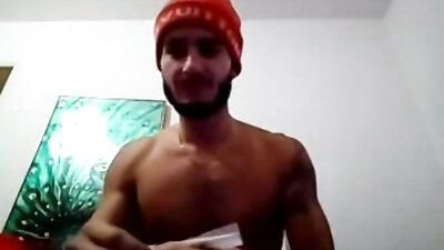 Young Arabic Twinks in Bareback Anal Fucking - A Joint and a Jerk Off!