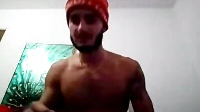 Young Arabic Twinks in Bareback Anal Fucking - A Joint and a Jerk Off!