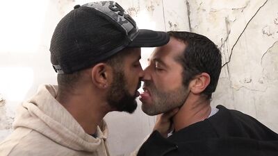 Hardcore Arabian Gangbang: Two Moroccan and Algerian Hoodlums Sodomize Each Others Asses with Deep Anal Pounding
