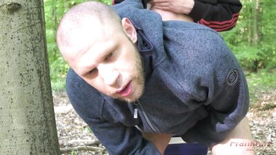 Wild Forest Suck and Fuck with Strangers