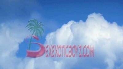 Young Tunisian Men Enjoying Nature in the Buff