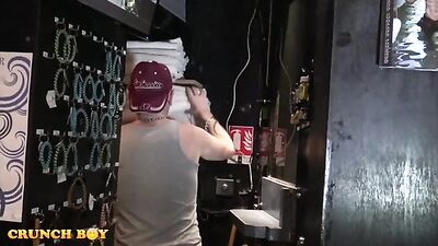 Cruising the French Sauna: Sodomy and Beard Sex with Koldo Goran and Enzo Rimenez