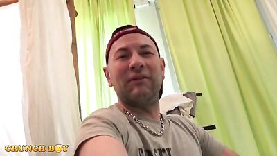 Macho Alpha Ricky Blue Takes on the Young Latin Hottie Dani Ascova in an Explosive Masc Gay Porn Scene