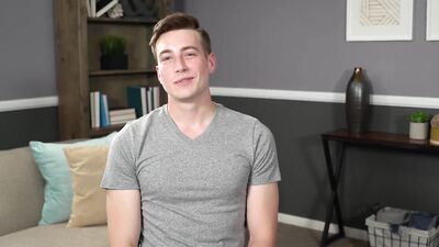 Straight Guy Goes Gay with Anal Dildo Insertion