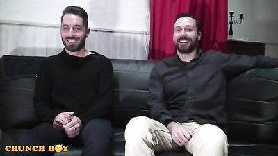 Straight To Gay XXX Action - Double Anal Pounding!