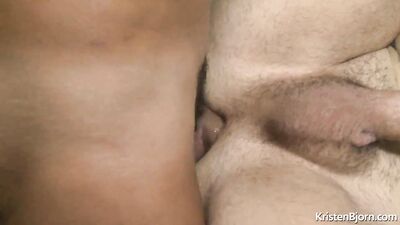 Gay Skinhead Sodomizes Muscular Mature Male, Results in Mutual Barebacking