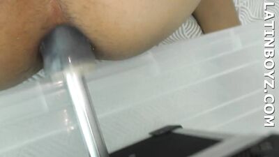 Latin Lust: Young and Slick Rick Tries Out the Latino Twinks Machine