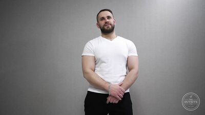 Gigantic Pecs and Rock-Hard Ass: A Russian Bodybuilders Solo Performance