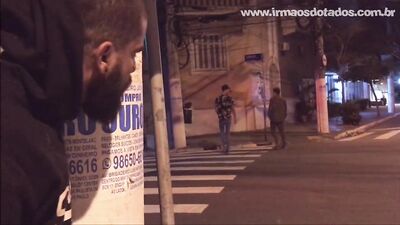 Gay Porn: Tales of Submissive Straight Men - Eyes Banded, Threesome with Brothers