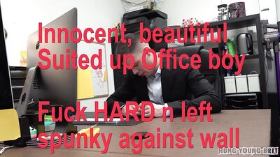 Office Orgy: Sucking the Boss Under His Desk and Getting Fucked