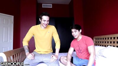 Golden Boy Musclemen in Hardcore Anal Action!