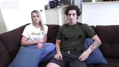 Young Adonis Enjoys Straight Action with His Curly Hair Boyfriend!