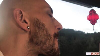 Suck and Swallow - JP Philips and Phillip Logan in the Gay Porn Video Juice Cleaners