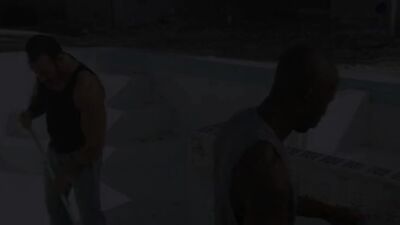 Poolside Prowlers - Brad Kalvo & Race Cooper Get Wet and Wild