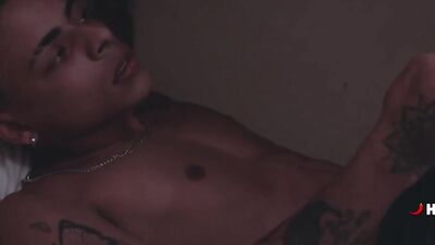 Black Daddys Punishment: Two Boys Caught Sucking in Their Room