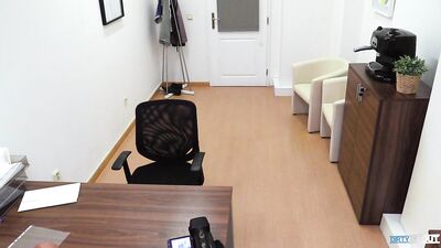 Young Guy d during a Job Interview with a Hidd*en Camera