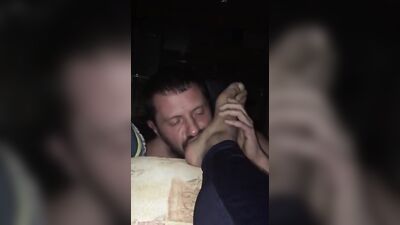 Submitting to the Feet of an Arab Master - French Slave Caught in a Foot Fetish Trap