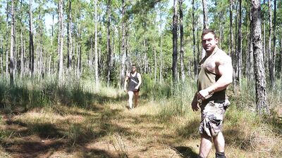 The Muscle Daddys Multiple Orgasms in the Forest