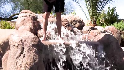 Italian Bodybuilder Lukas Cannon Shoots a Massive Load of Cum in His Hoopla Solo Video on GayHoopla!