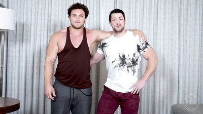 Unleashing the Virgin Ass - Collin Simpson and Ludvigs Hetero Male Alpha First Anal Exploration