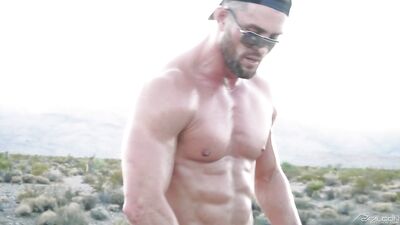 Desert Delight: Ryan Rose and Draven Navarros Outdoor Anal Adventure