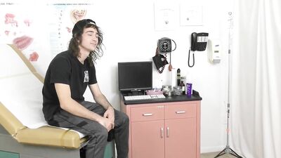 Young, Muscular College Boy Gets a Surprise Medical Exam from Dr. Briggs & Michael Allens