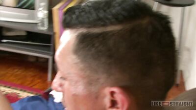 Curious Straight Guy Gets a Hand Job from a Gay Man in Handjob for the Curious Hetero.