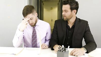 Office Affairs: The Bosss Trio with Beau Reed and Thyle Knoxx