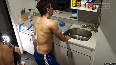 Rafael Alencars Savage Fucking of the Passive Bodybuilder with Hotbrnyc