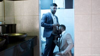 Hard Cruising in the Toilet Stalls - Mateo Zagal & Milo Madera - The Ultimate Bathroom Pickup