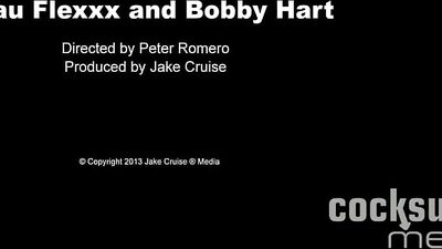 Beau Flexxx and Bobby Hart - Two Muscled Hunks Slamming Cocksure Men