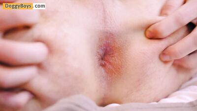 Young Sperminator: Cum Fountain of a Gay Minet