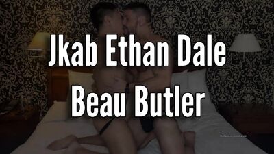 Beaus Backdoor Breakout - Jkab Ethan Dale and Beau Butler in an Online Gay Porn Video
